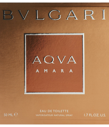 Bvlgari Aqva Amara Eau de Toilette Spray for Men 1.7 Ounce